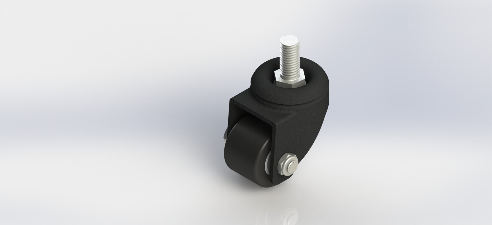 3315-41-NY 1.5寸低重心尼龙丝杆活动轮