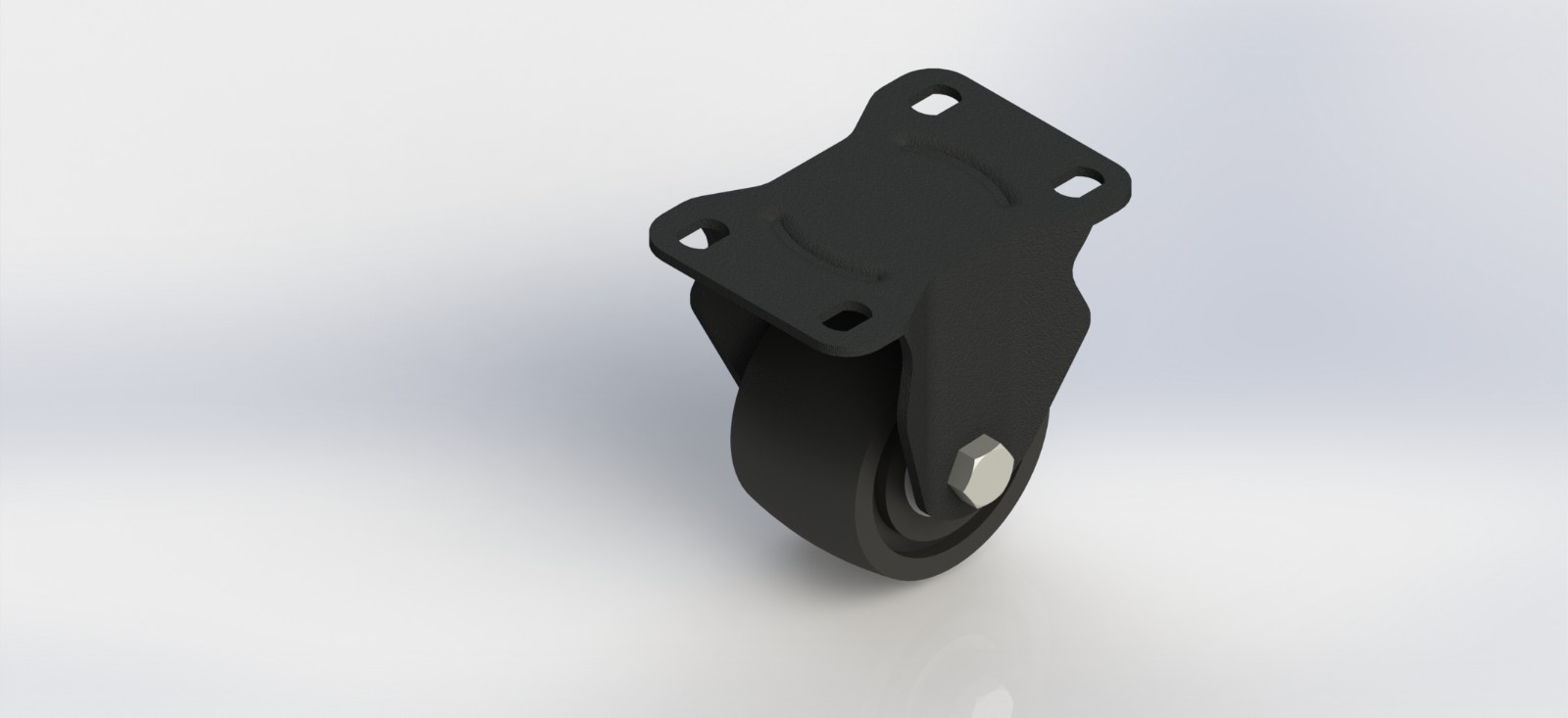 4625R-01-NY 2.5寸低重心尼龙固定轮