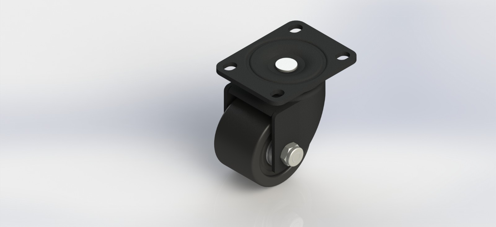 5630-01-NY 3寸低重心美式牛仔尼龙活动轮