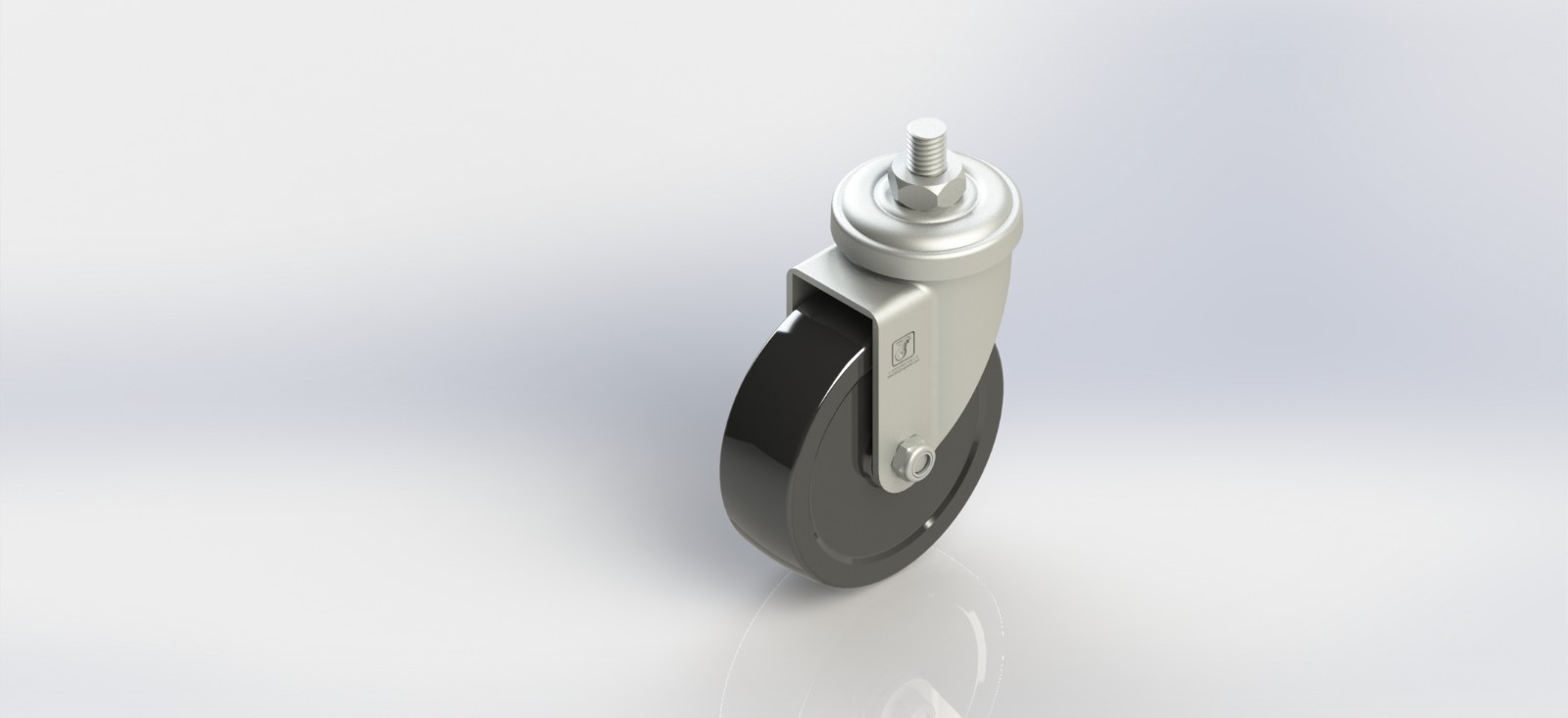 2730-21-MC.NY 3寸MC尼龙丝杆活动轮