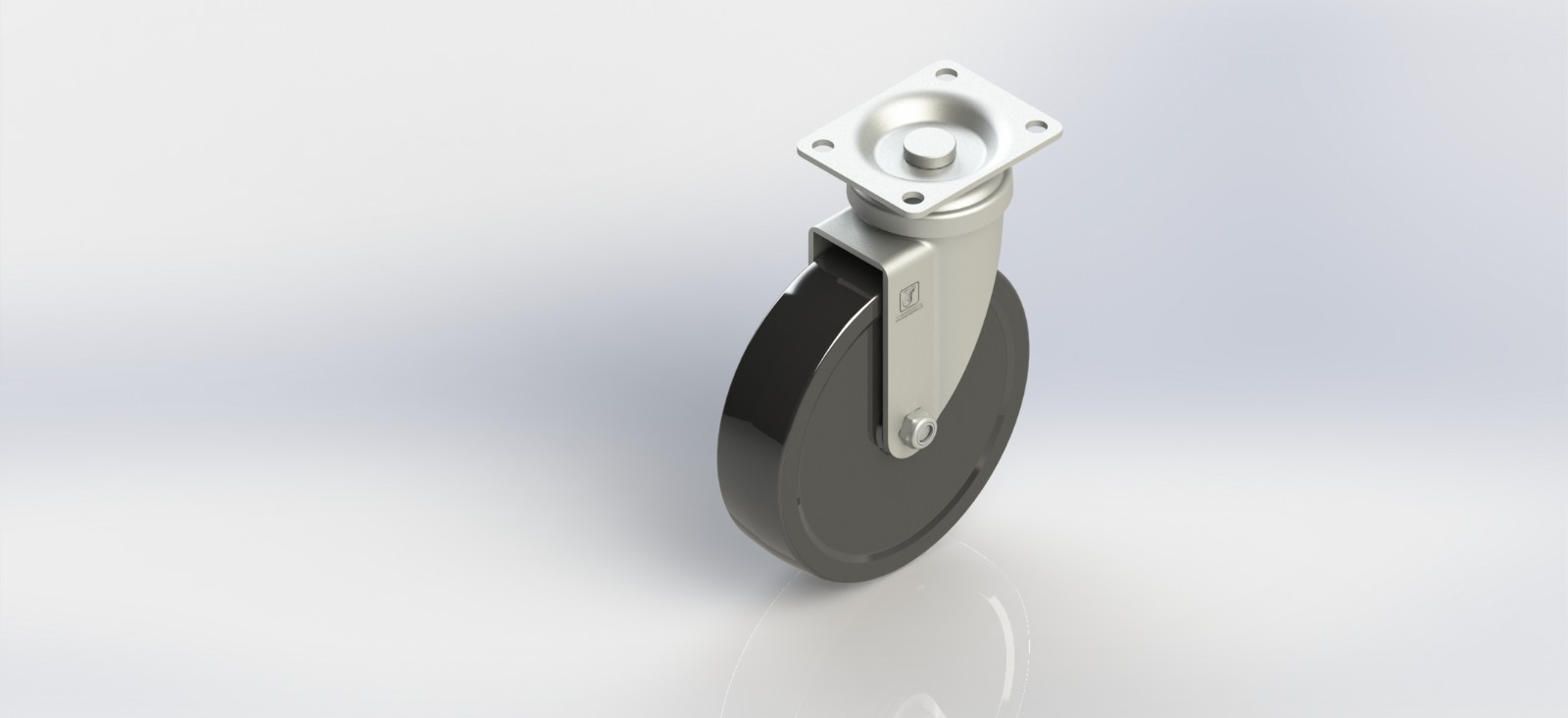 2740-01-MC.NY 4寸MC尼龙平底活动轮