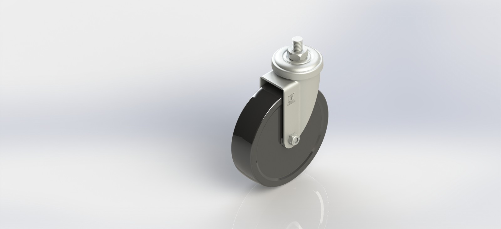 2740-21-MC.NY 4寸MC尼龙丝杆活动轮