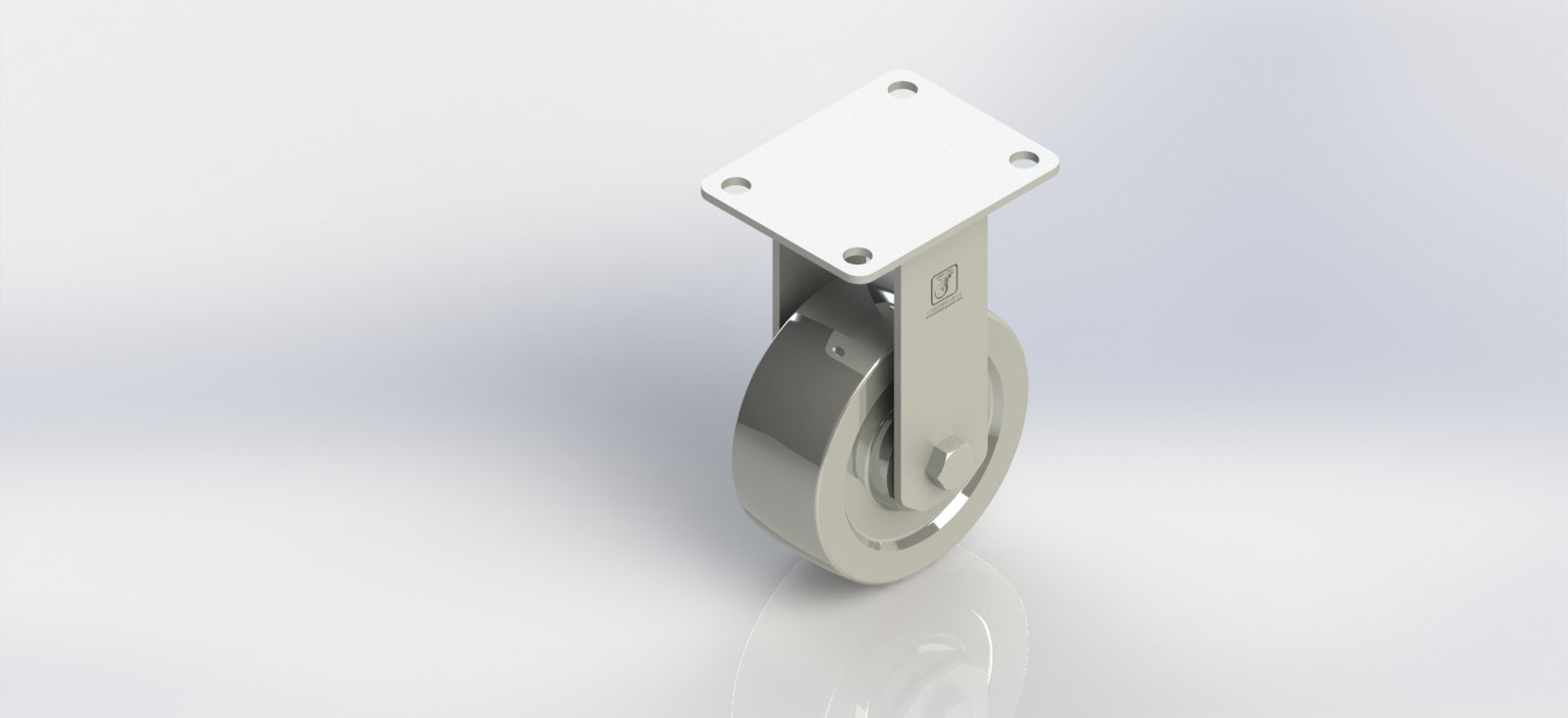 3325R-01-DC 2.5寸钢轮固定轮