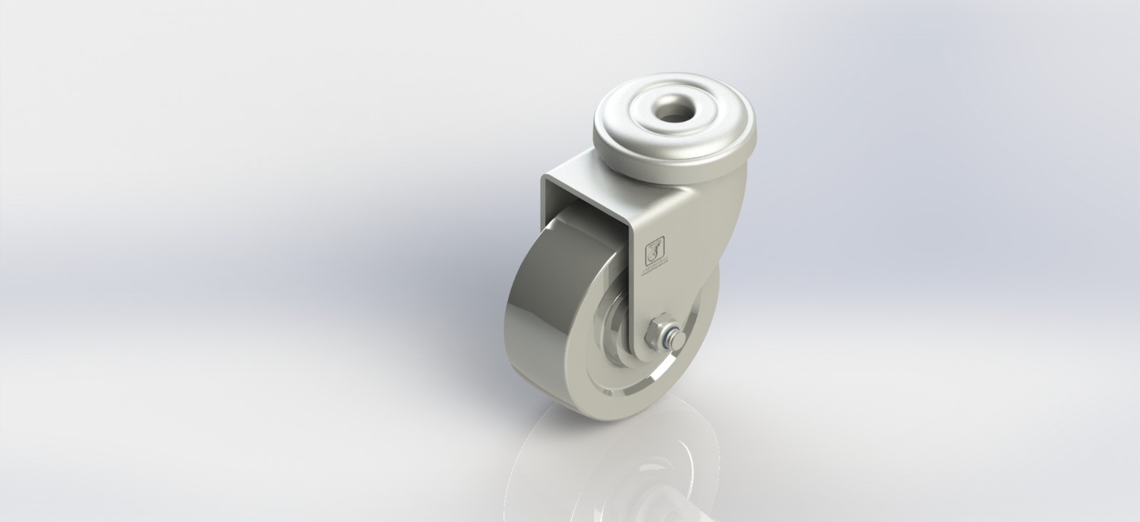 3325-50-DC 2.5寸钢轮孔顶活动轮