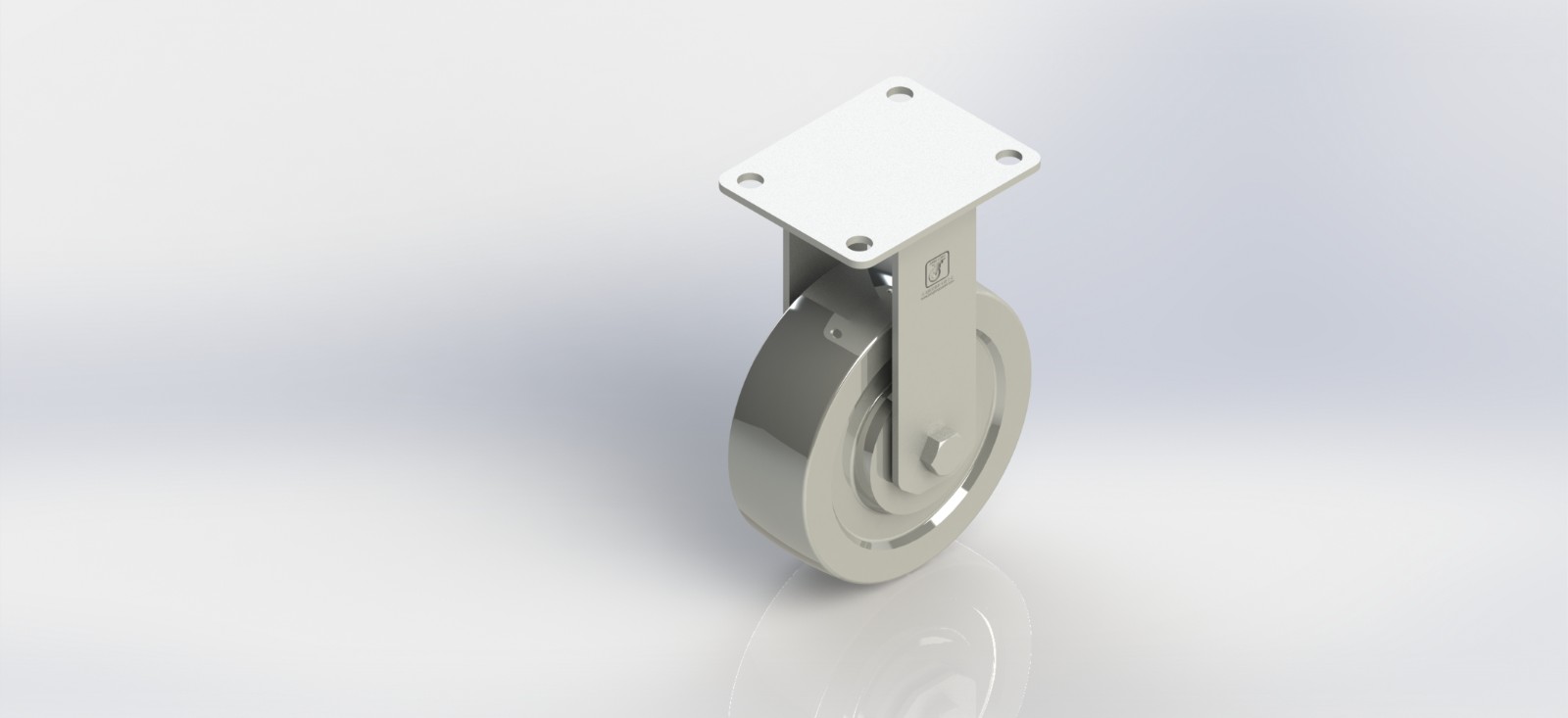 3330R-01-DC 3寸钢轮固定轮