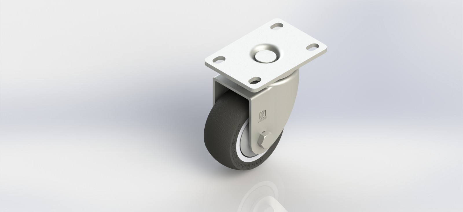 4230-01-TPR 3寸塑芯TPR活动轮