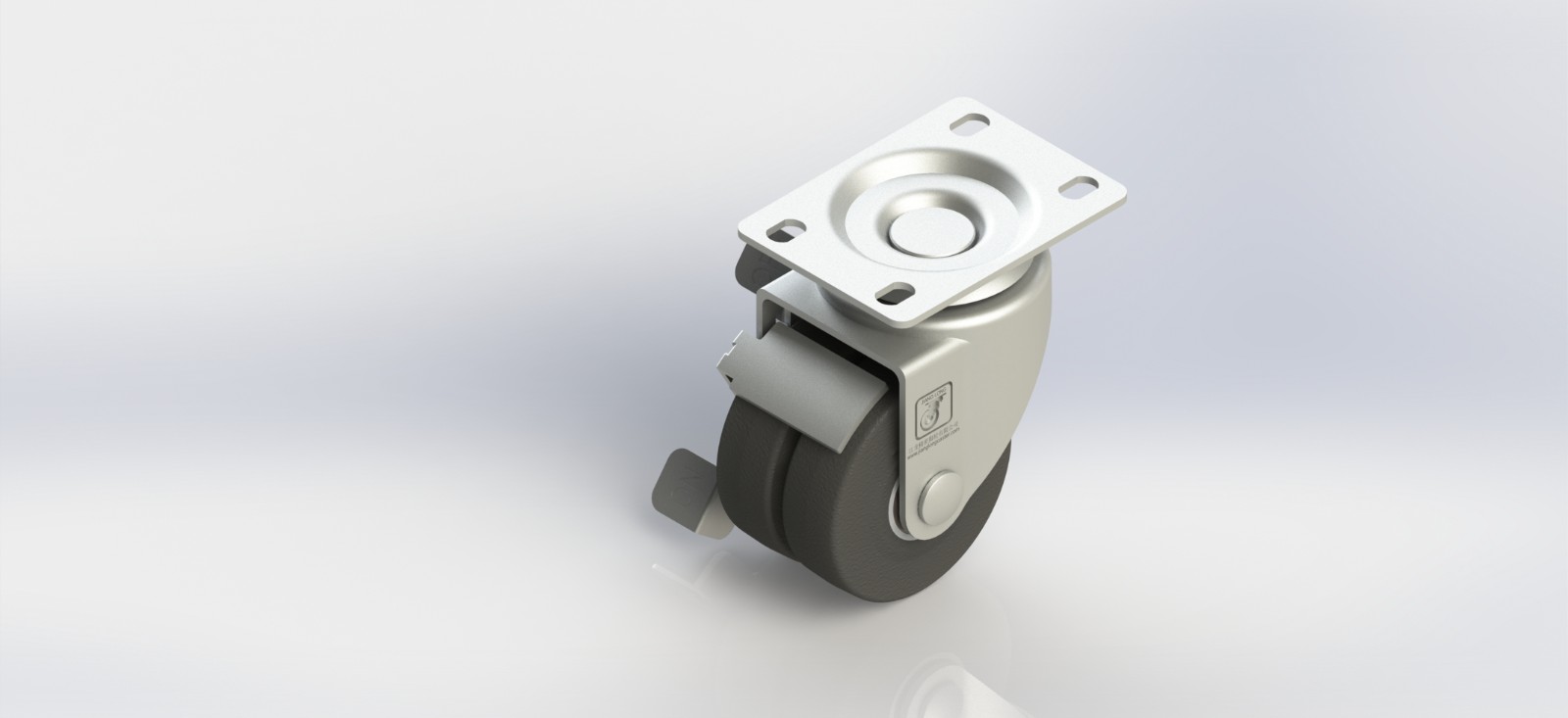 5630B-01-MC.NY 3寸MC尼龙边刹轮