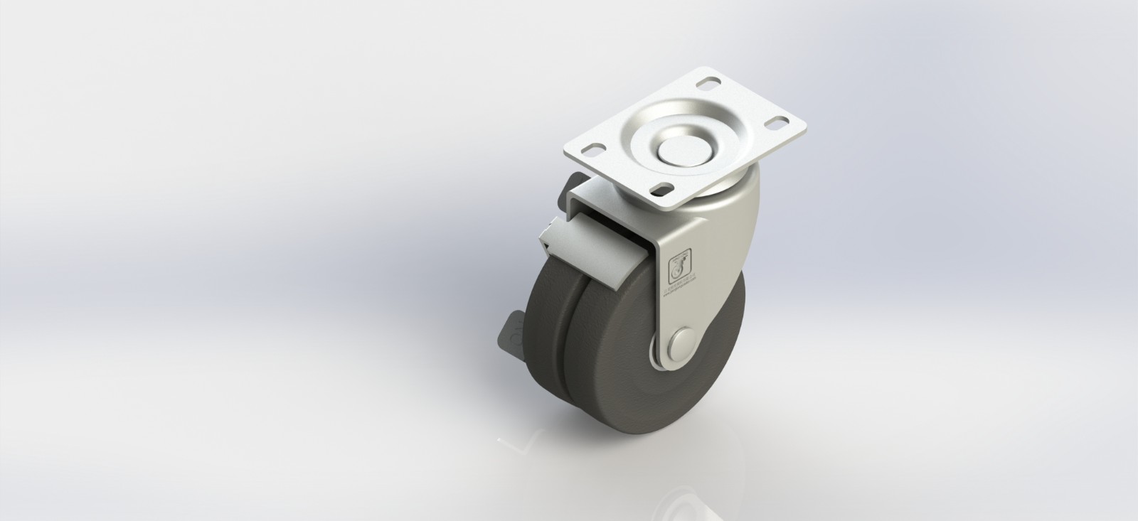 5640B-01-MC.NY 4寸MC尼龙边刹轮