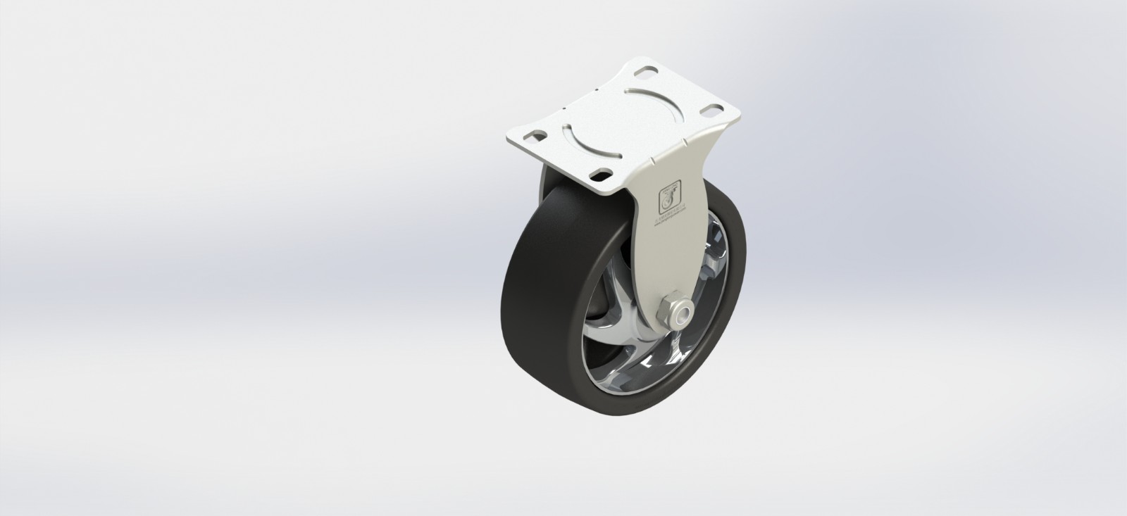 5650R-01-HDP 5寸工具车固定轮