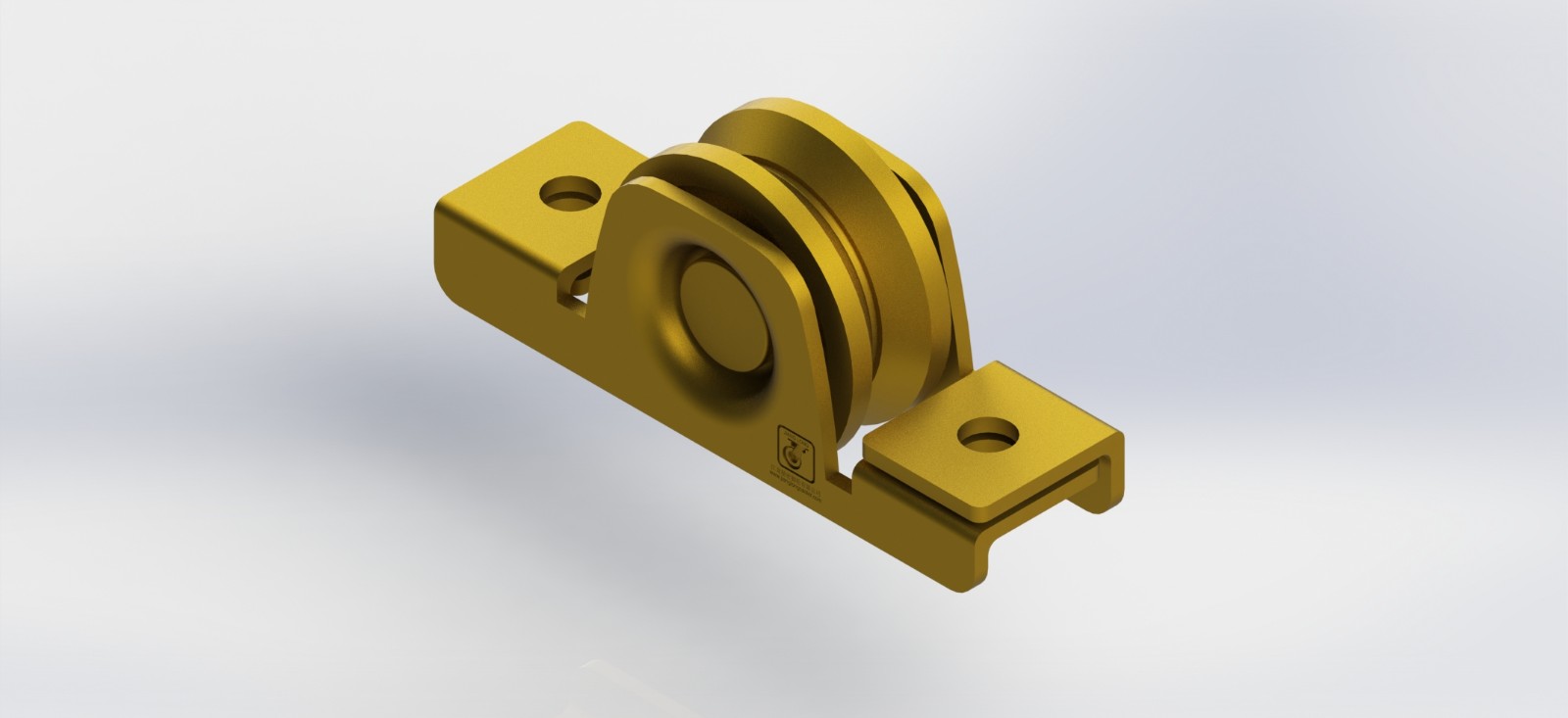 LPVW5022 50V型单轴叠片式滑轮