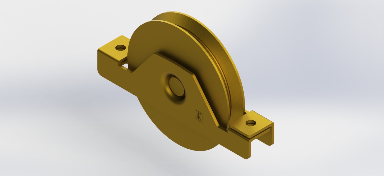LPVW14022 140V型单轴叠片式滑轮