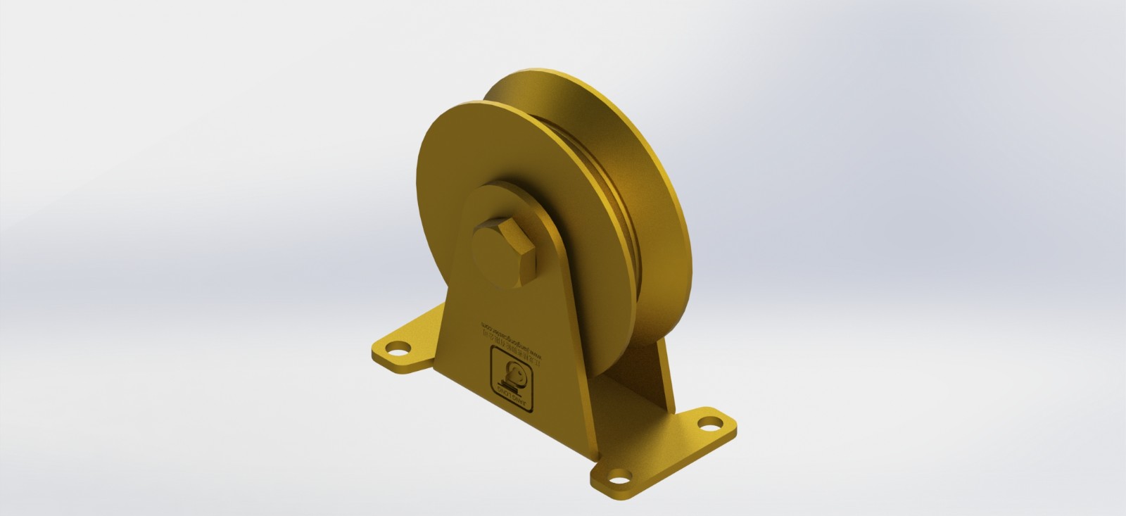 TRPVW9022 90V型双轴三角形滑轮