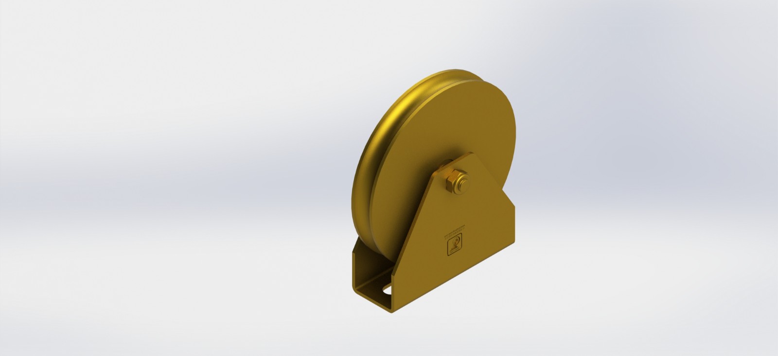 TPUW15022-17U 150U型双轴梯形滑轮