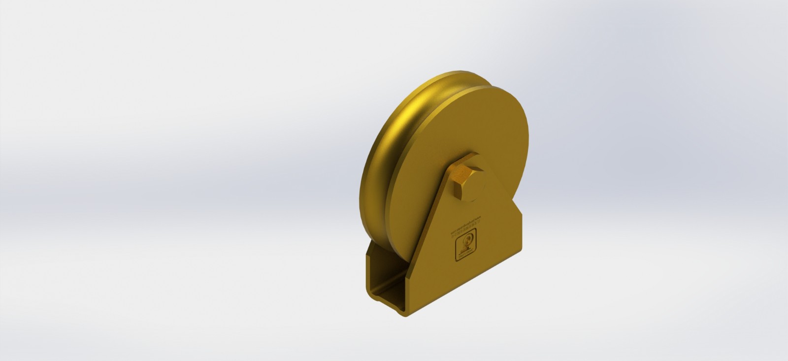 TPUW11022-16U 110U型双轴梯形滑轮