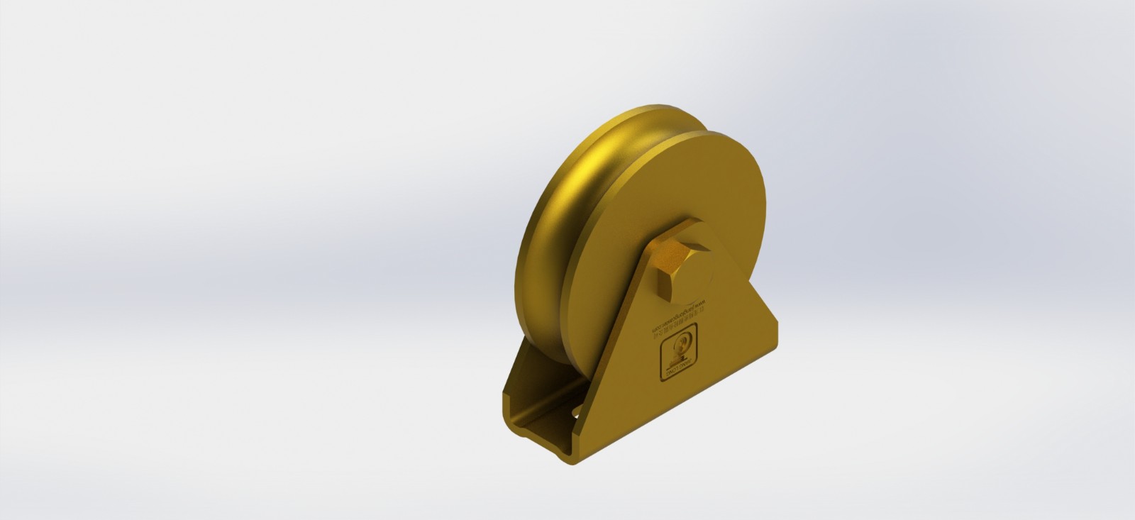 TPUW8022-16U 80U型双轴梯形滑轮