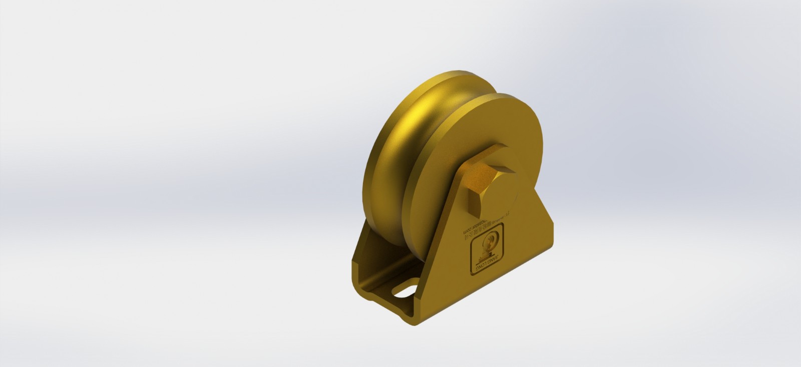 TPUW7022-16U 70U型双轴梯形滑轮