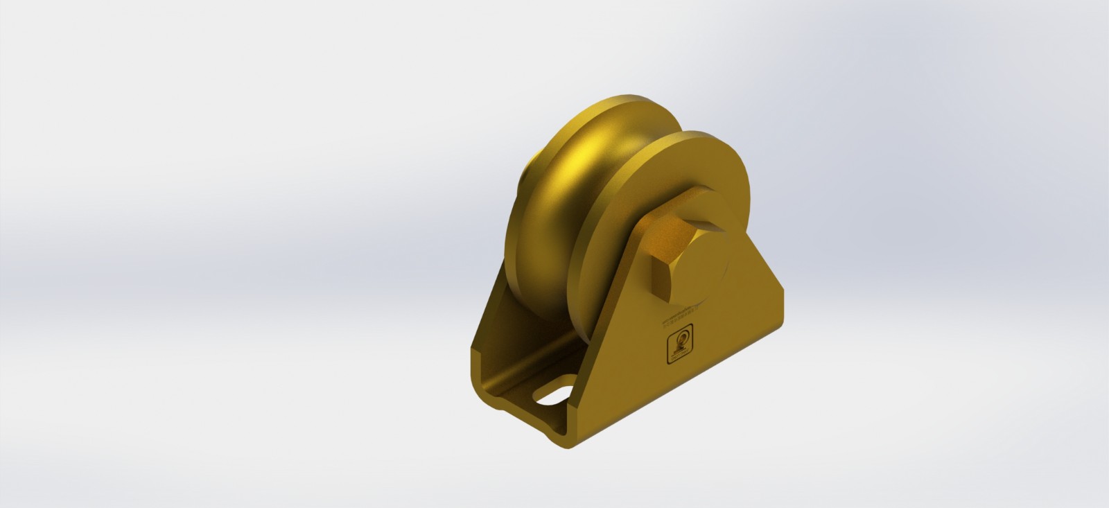 TPUW5022-15U 50U型双轴梯形滑轮