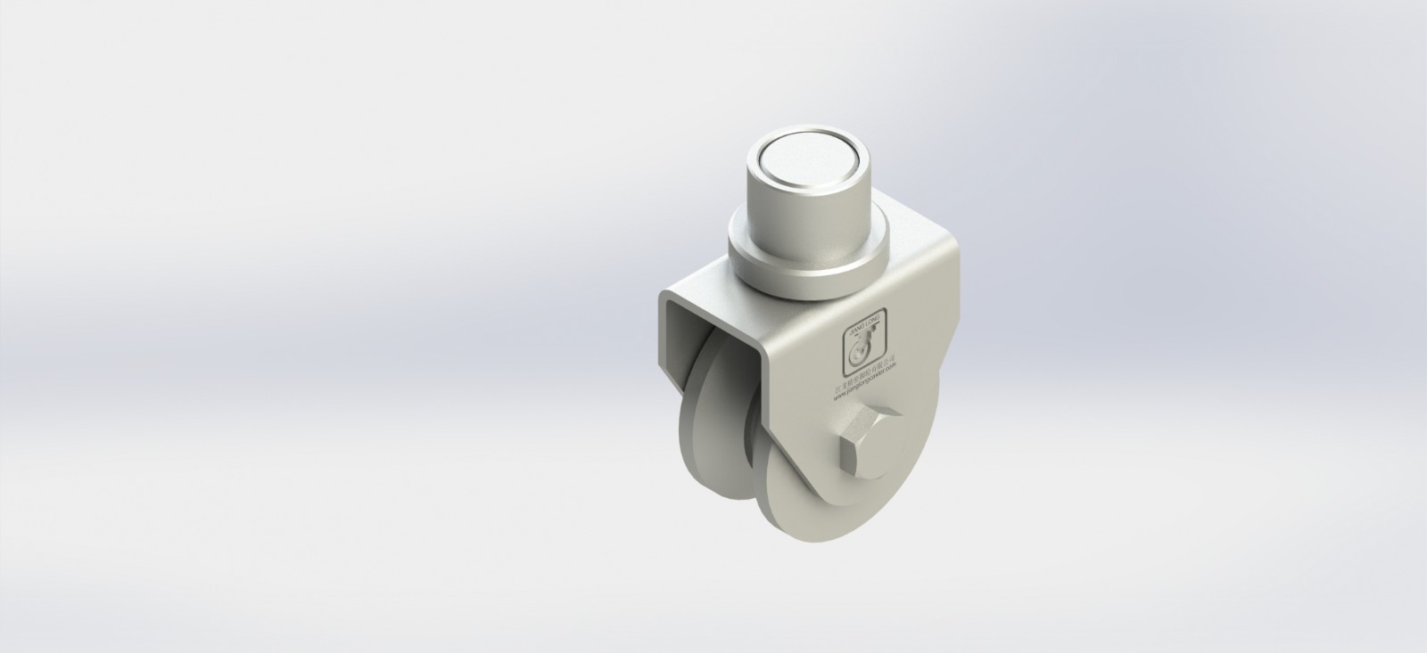 DSPVW10030 100V型双轴360度旋转滑轮