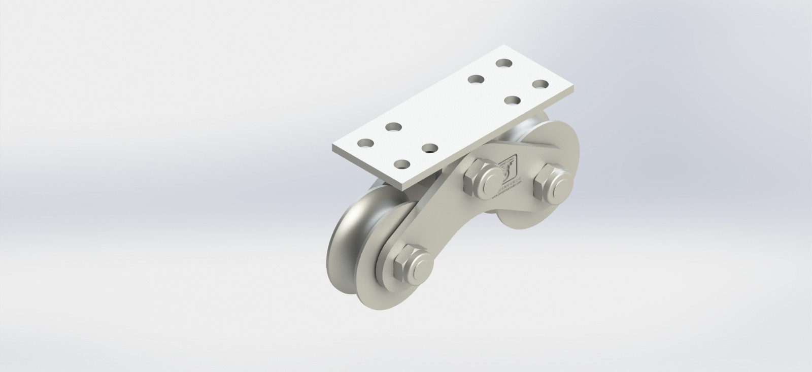 BTB60U 60双轴U型背靠背导轨轮