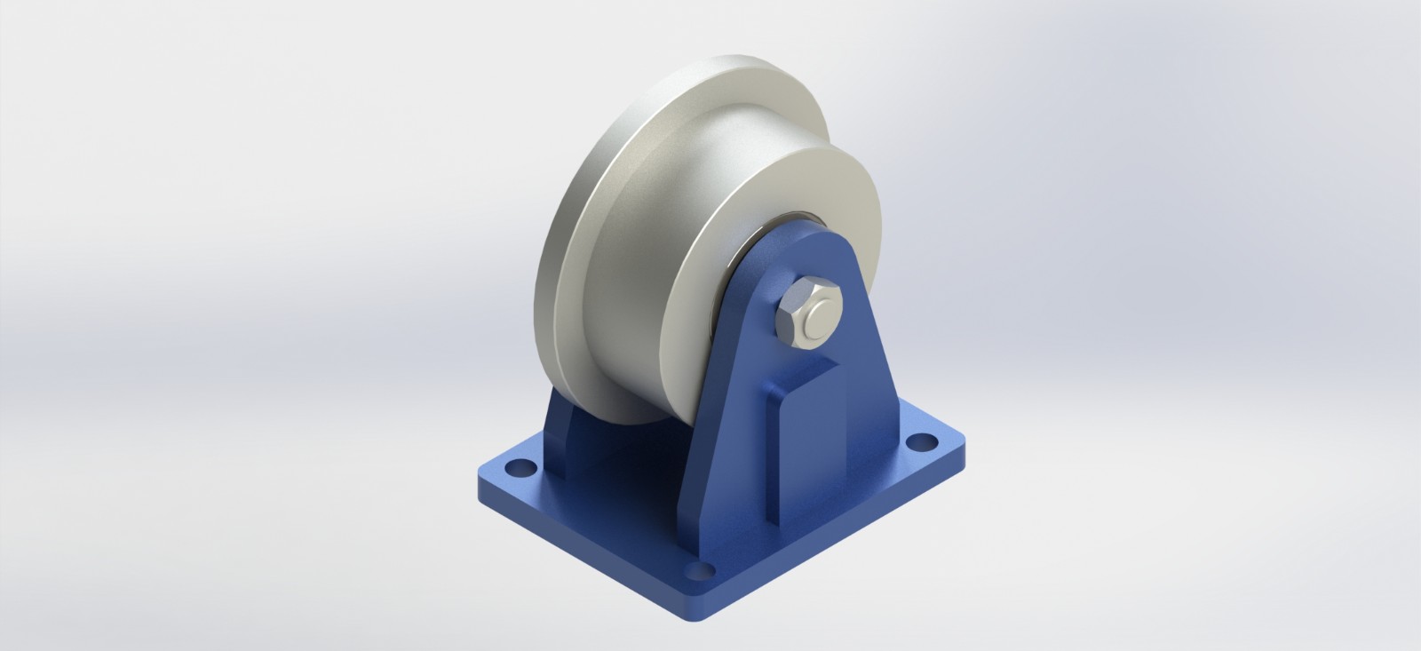 T25090.20070R-250200-T6310 250x90mm固定导轨轮