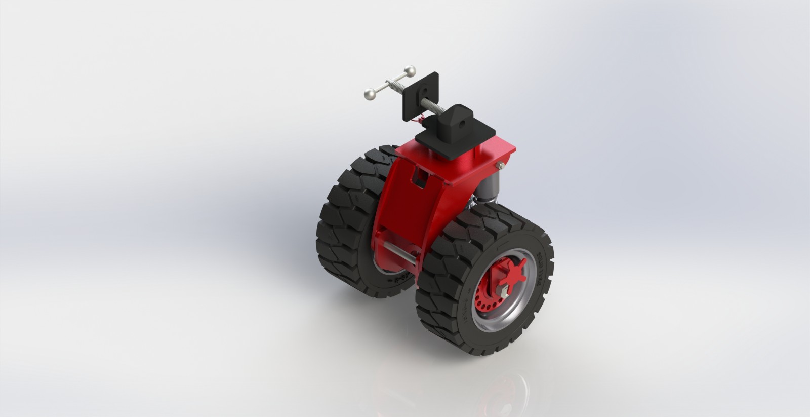 ASK89252-ISTD-SR 25寸（则装锁）集装箱减震脚轮