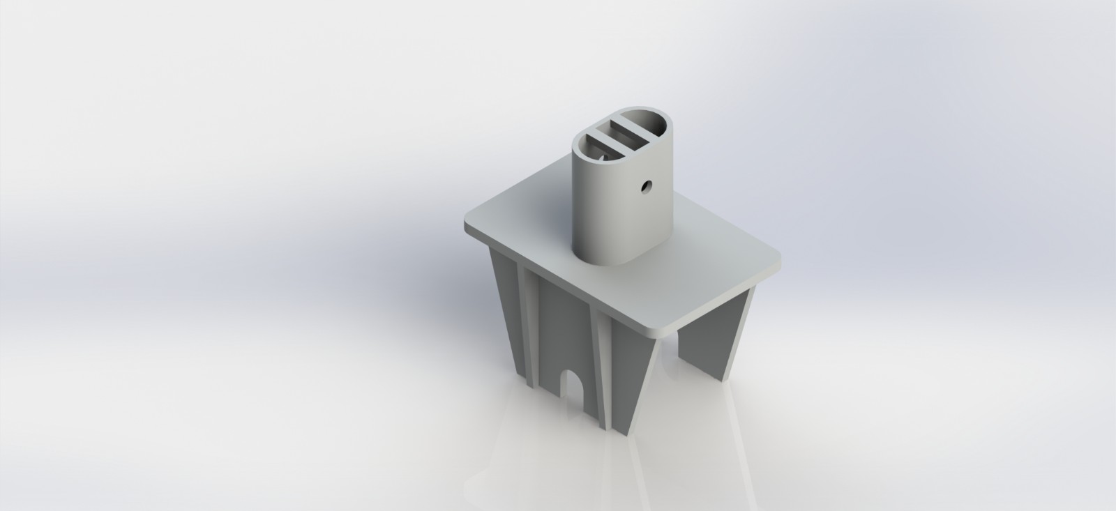 外包输送轮支架 GZ02-01-02