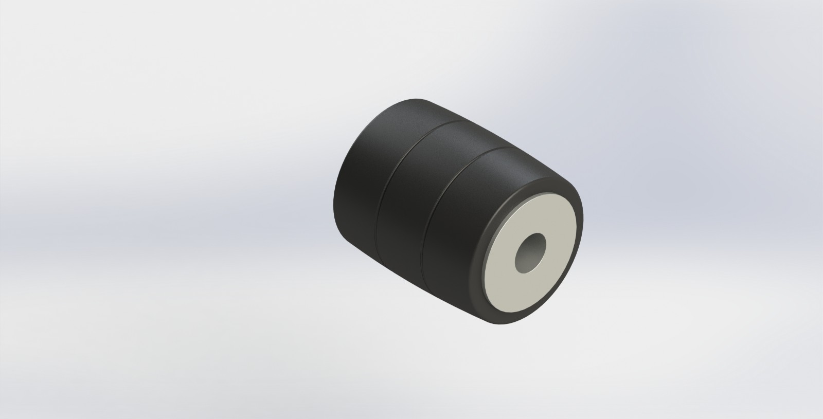 W248292-DCPU 248x292钢芯包PU单轮