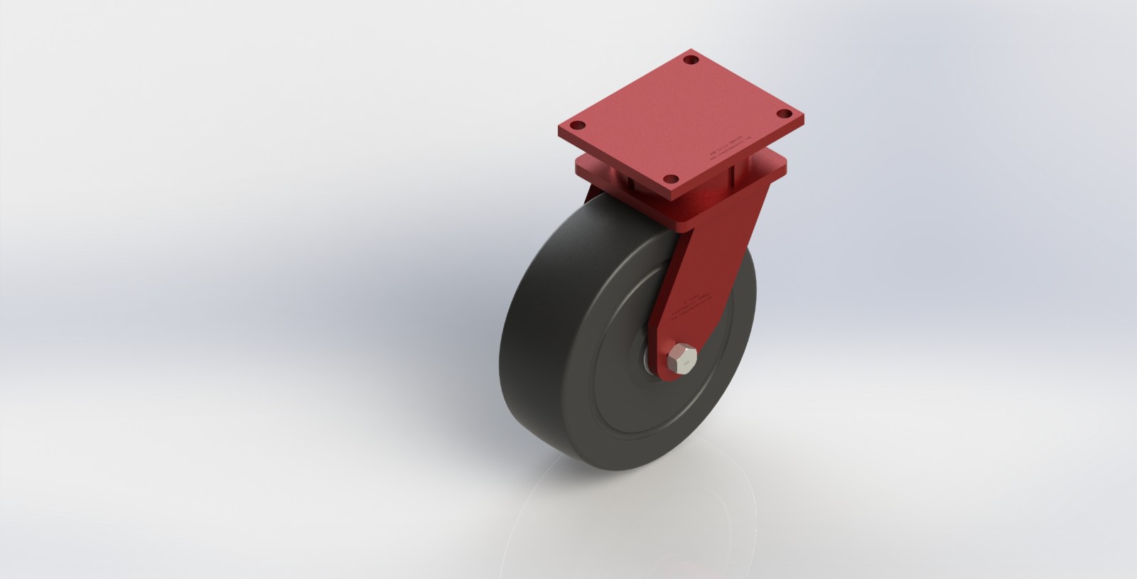 K8880-200170-MC.NY 8x4 超重型MC尼龙活动轮载重4200kg