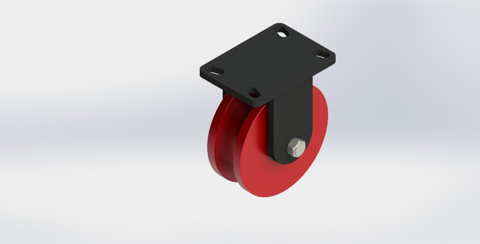 80170635R-160114-DCH 170x63.5H型固定钢轮