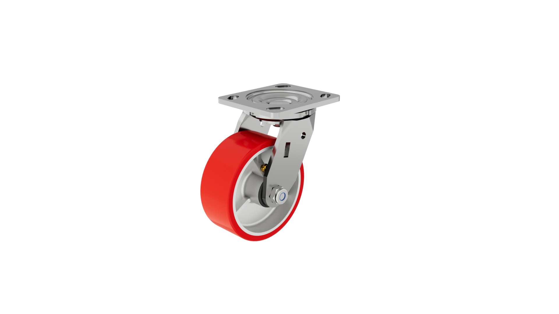 N6350-01-PCI 46系列5×2铸铁PU活动轮