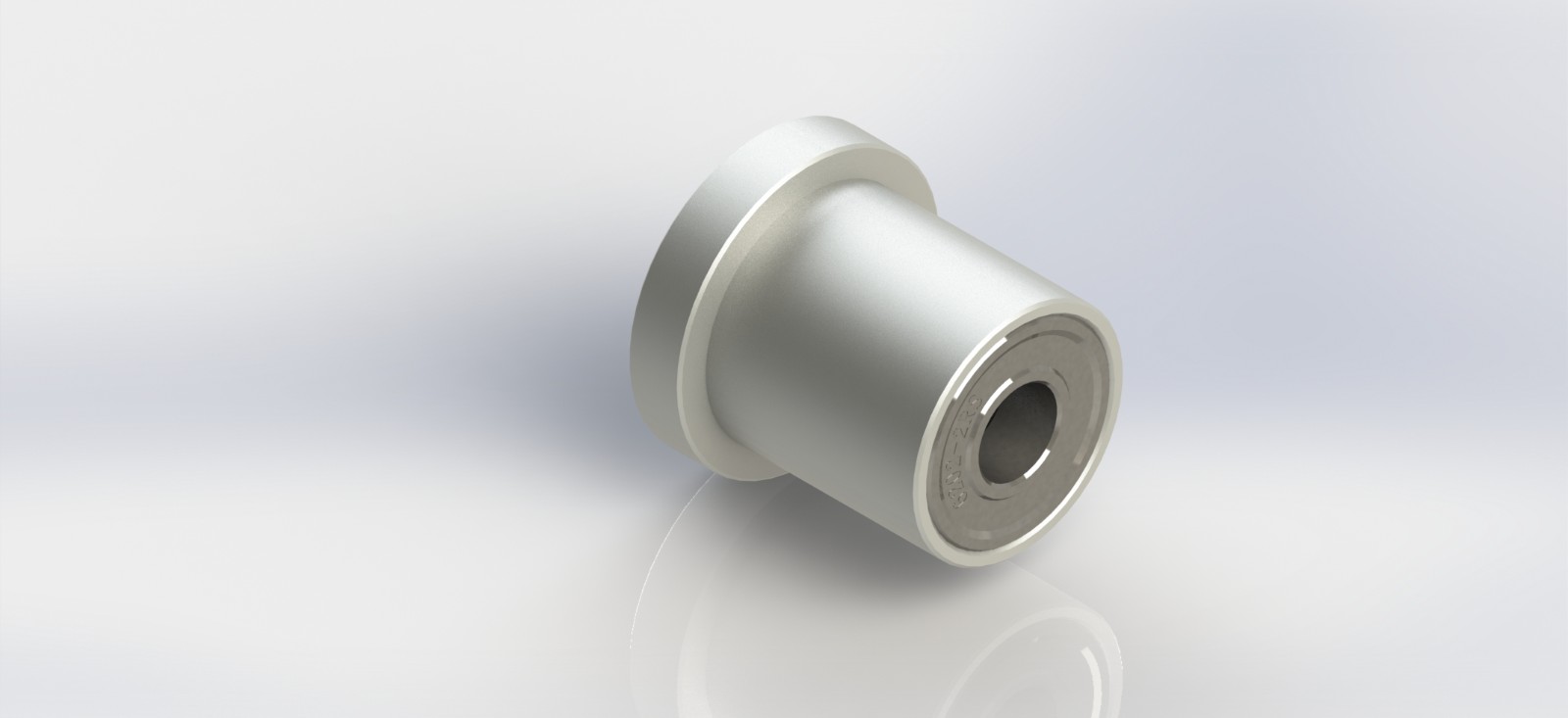 WT5040-S.b2 50x40mm T型单轮（6202轴承 15内孔）