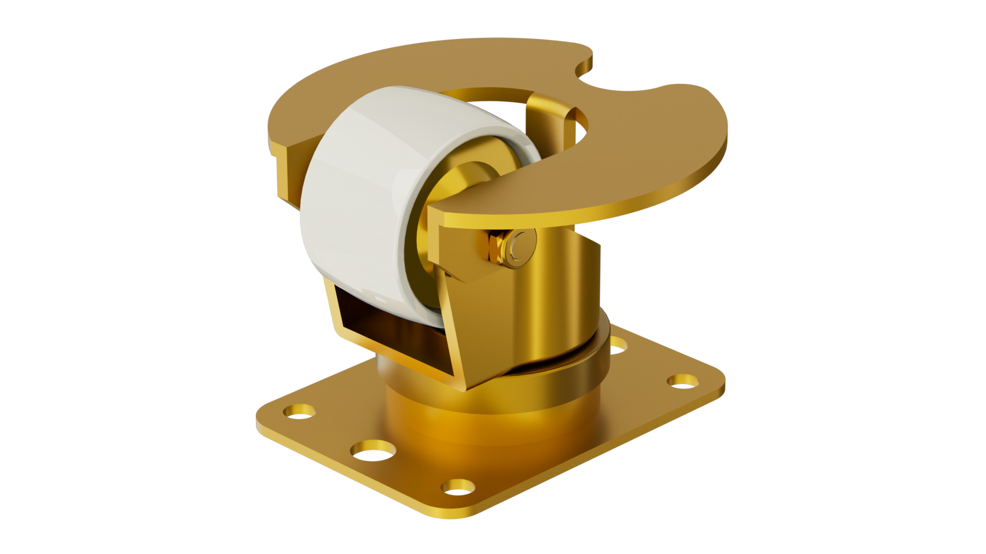 2820-02-NY-T 58×36标准型机场运输轮_方形底板