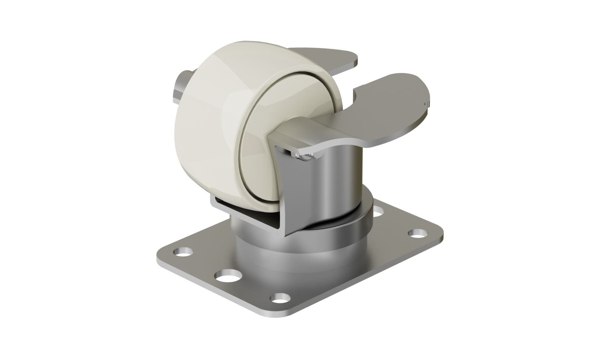 2828ET-02-NY 70×36一体型机场运输轮_方形底板