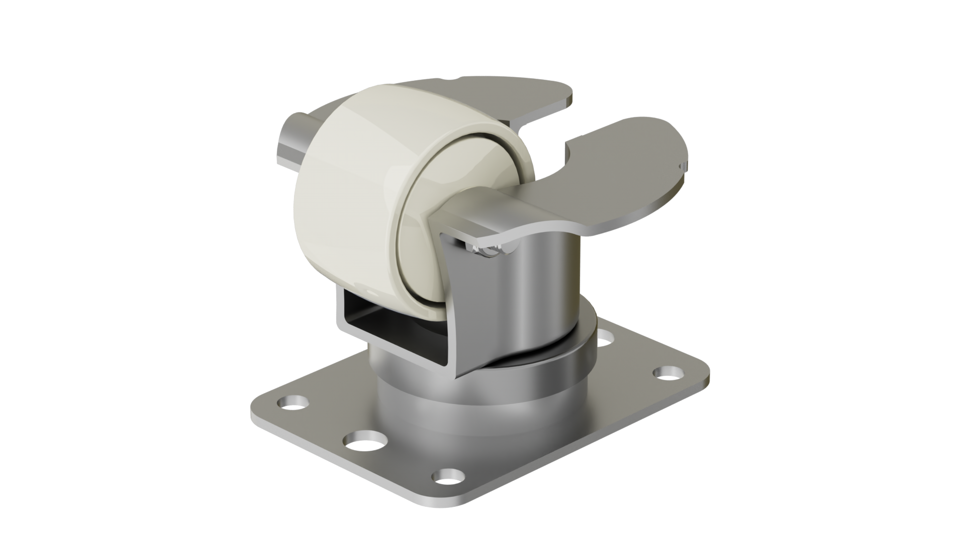 2820ET-02-NY 58×36一体型机场运输轮_方形底板