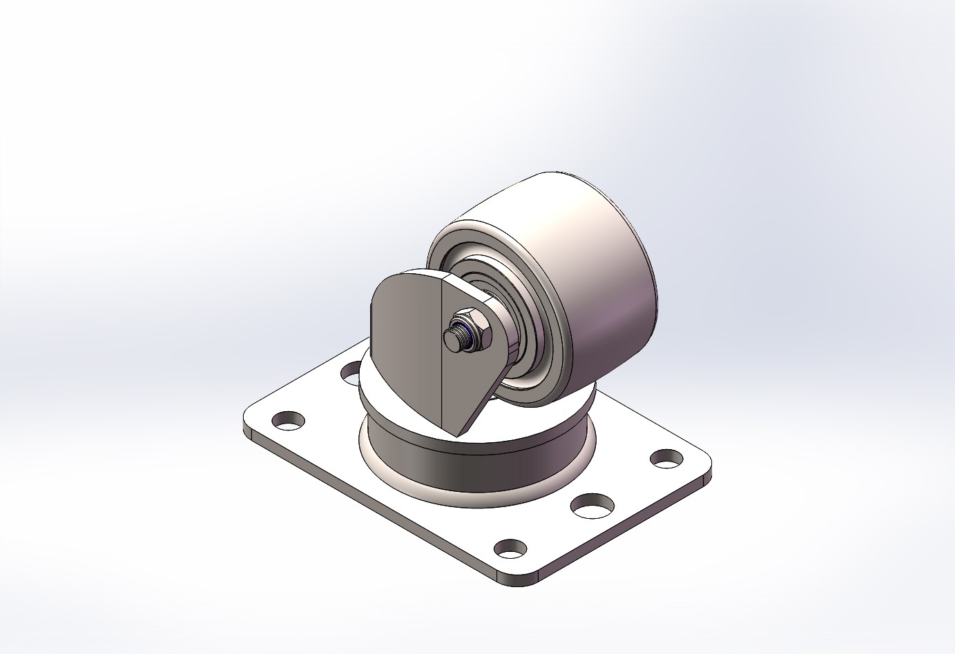 SS2822-02-SSDC 58x36mm 不锈钢机场轮不带托盘.STL