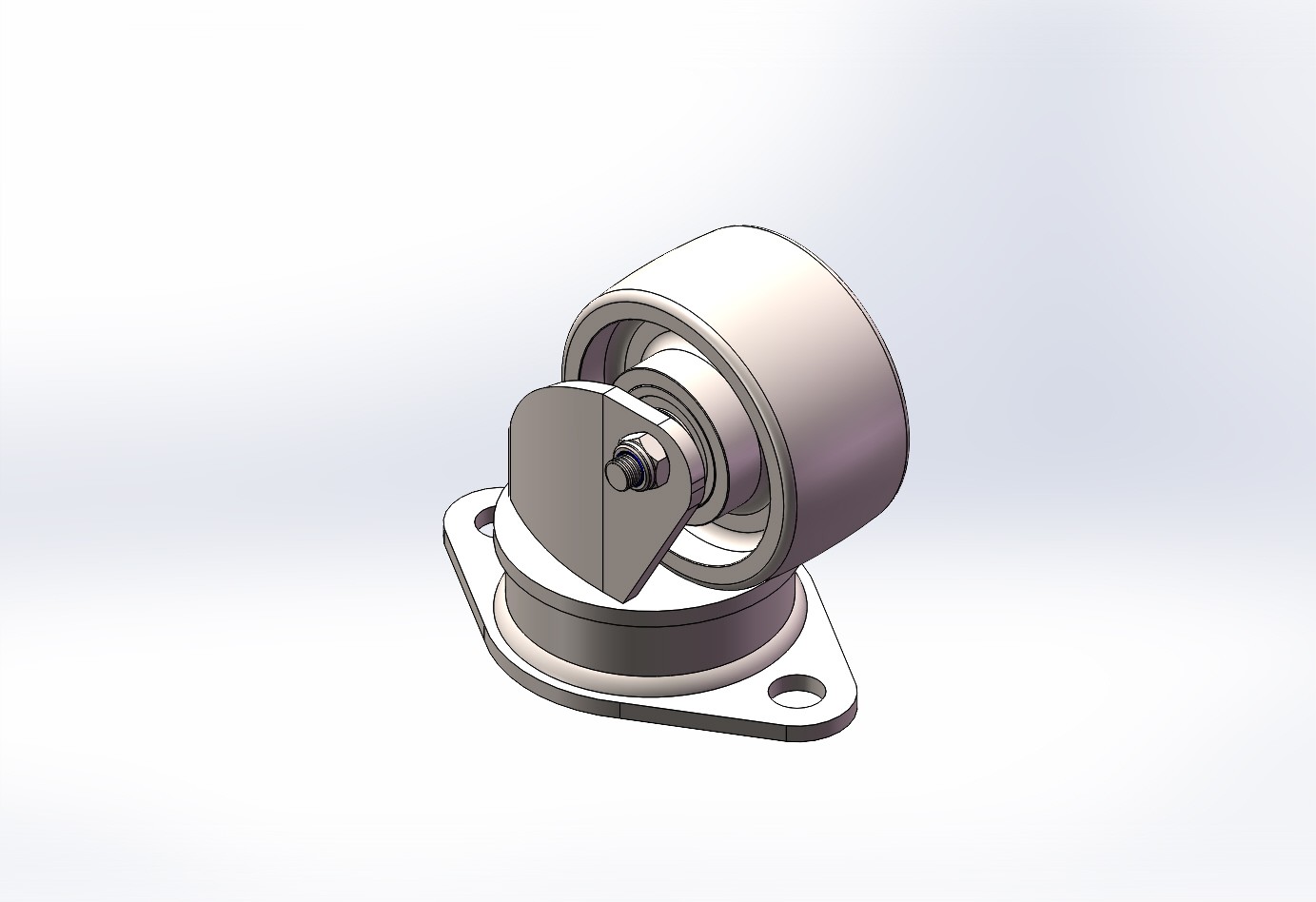 SS2828-01-SSDC 70x36mm 不锈钢机场轮不带托盘.STL