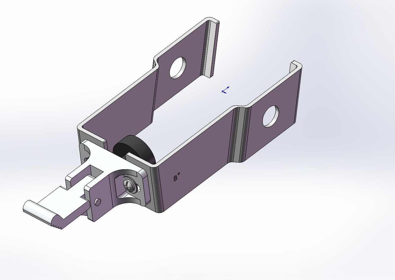 Colson 科顺8x3不锈钢超重型刹车配件（PWB胎面刹车）