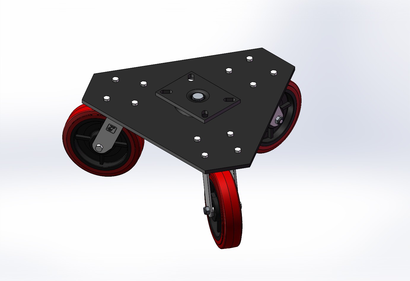 K80380-170125-TPU 8寸乌龟轮