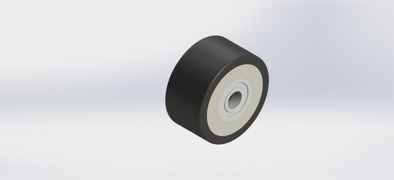 W8060-DCPU.B6306 150x76mm 钢芯包聚氨酯单轮