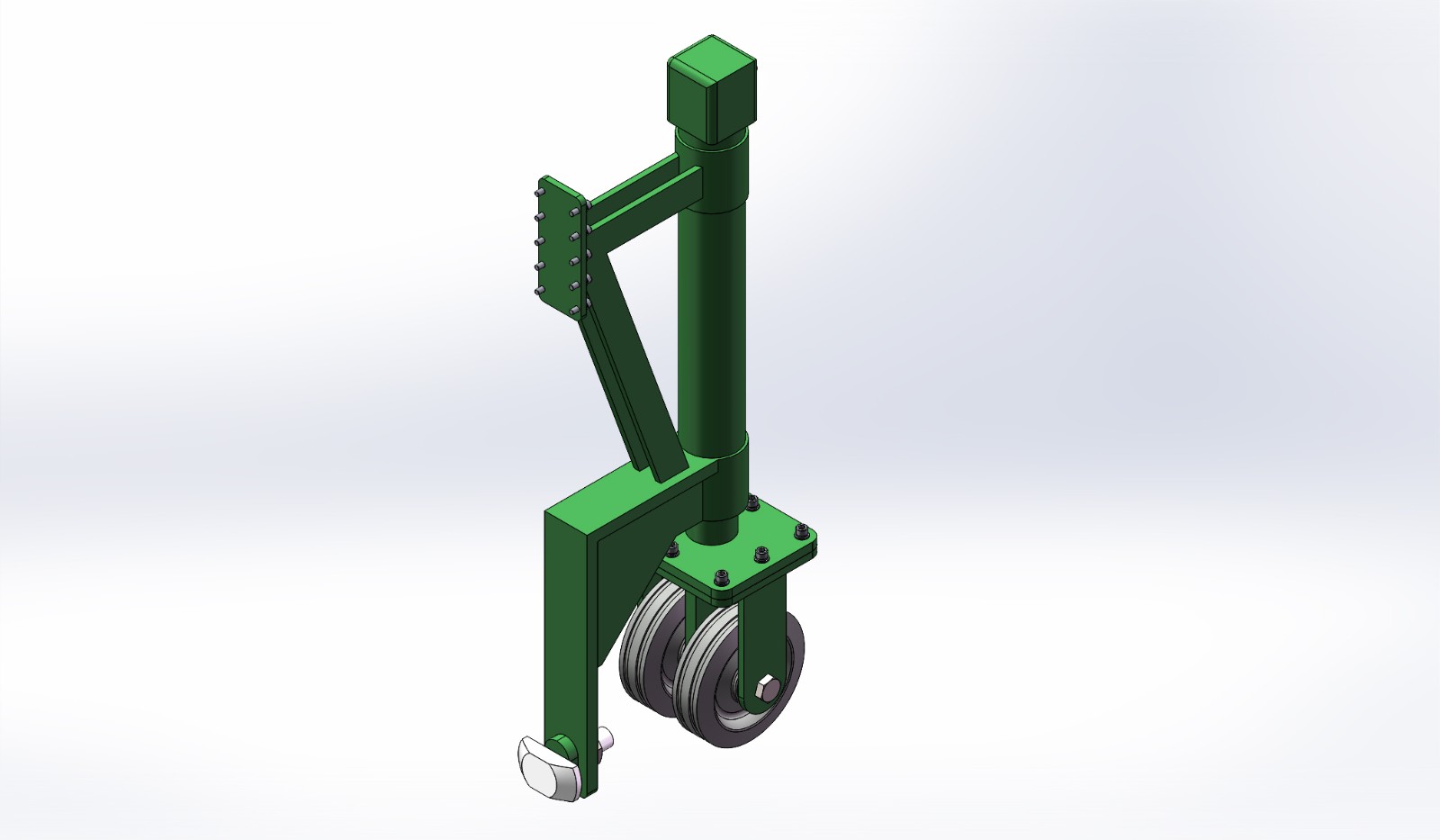 MLC802F-CSL-OPCI 8寸固定方舱举升轮