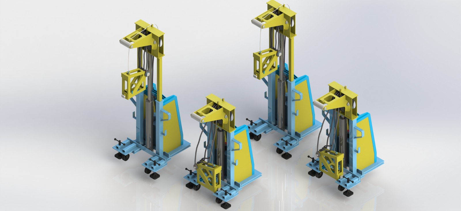 CE-30-30吨集装箱固定式升降机.STL