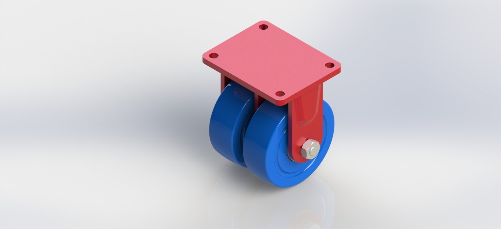 K80622R-170135-MC.NY 6x2MC尼龙固定双孖轮