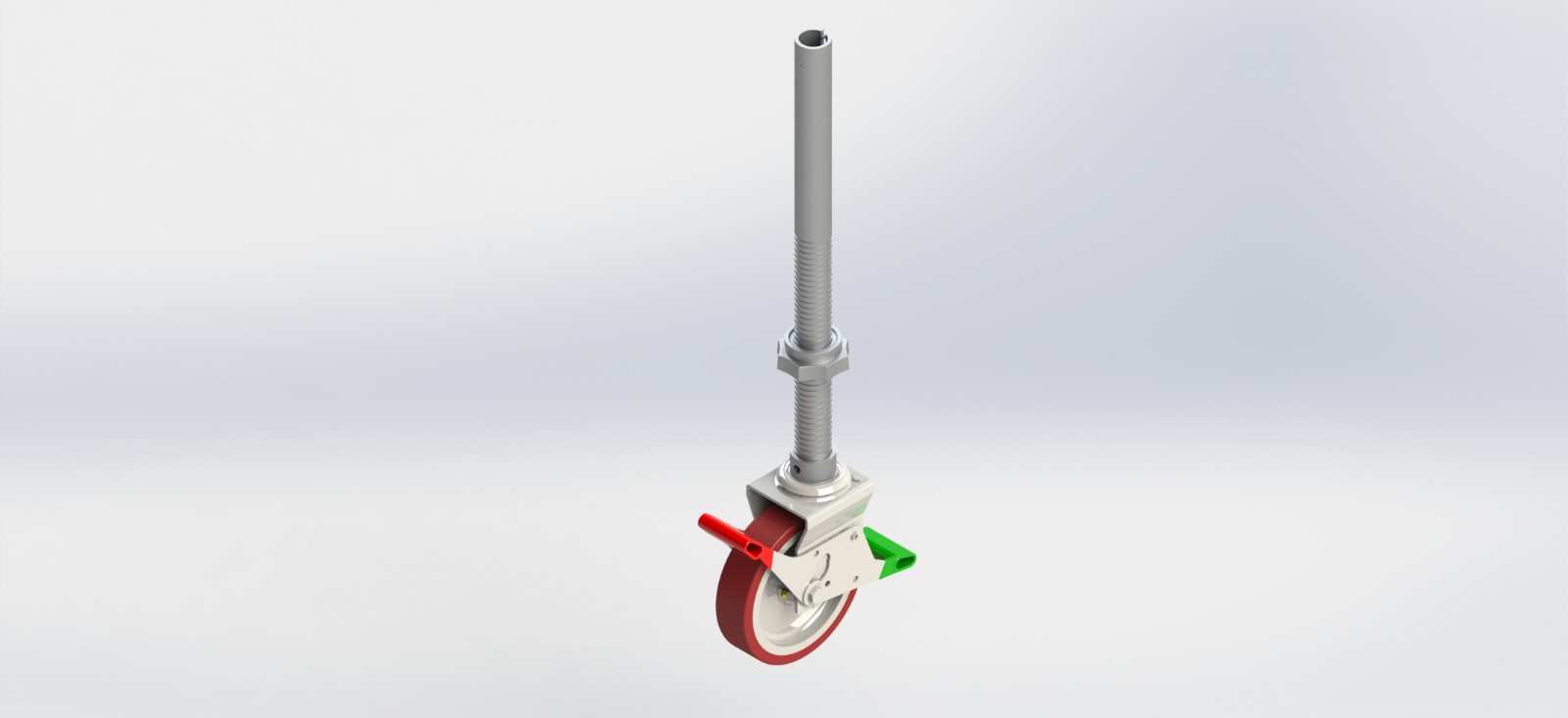 7180B-SA600-NPU 8x2欧式铝合金长丝杆鹰架轮.STL