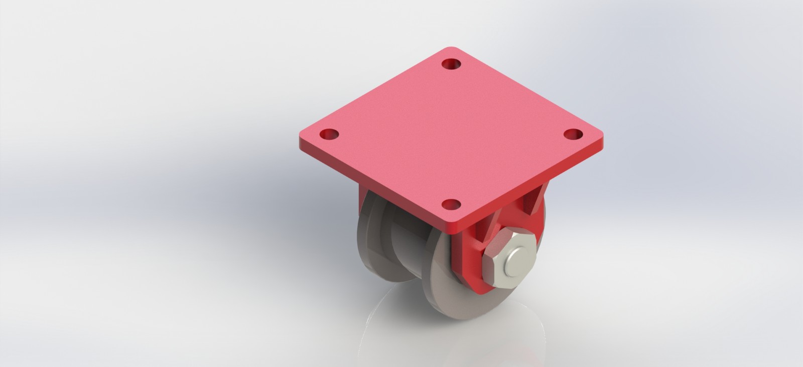 K9017080R-230230-HDC 170x80 H型固定导轨轮