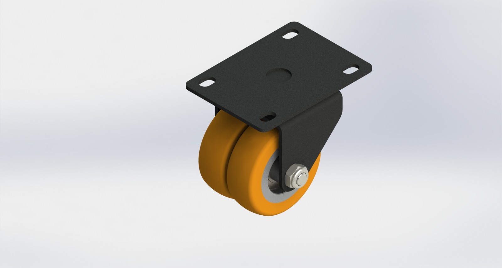 K48752-11080-PAL 75x25mm铝芯包PU活动轮.STL