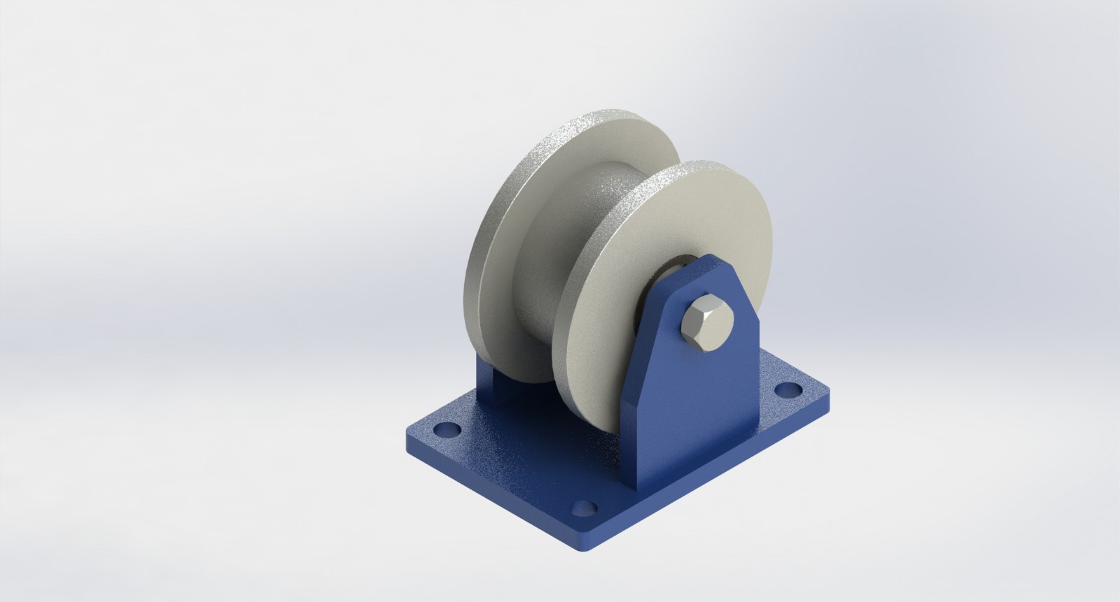 WH150R-DC 150mm固定H型导轨轮